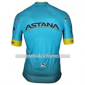 Maglia 2018 Astana Pro Team N001 Manica Corta